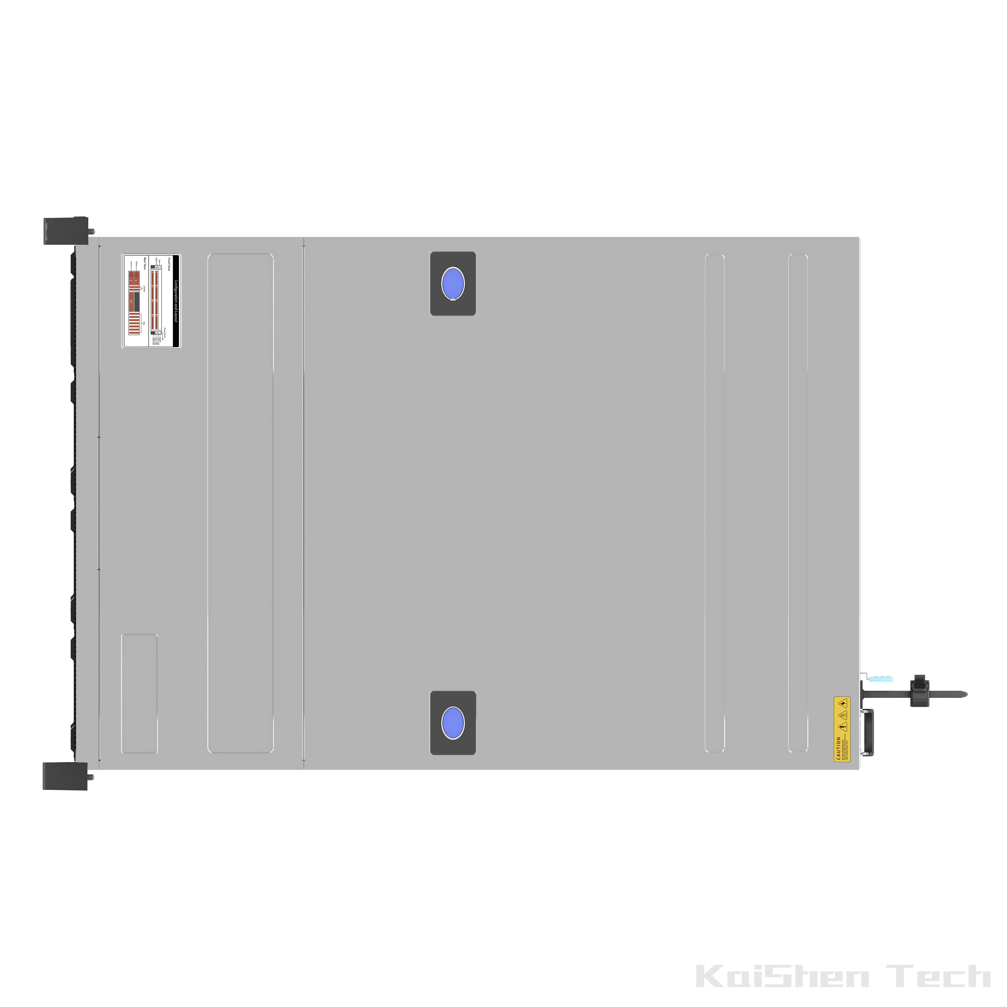 2U 8 Bays Server Chassis