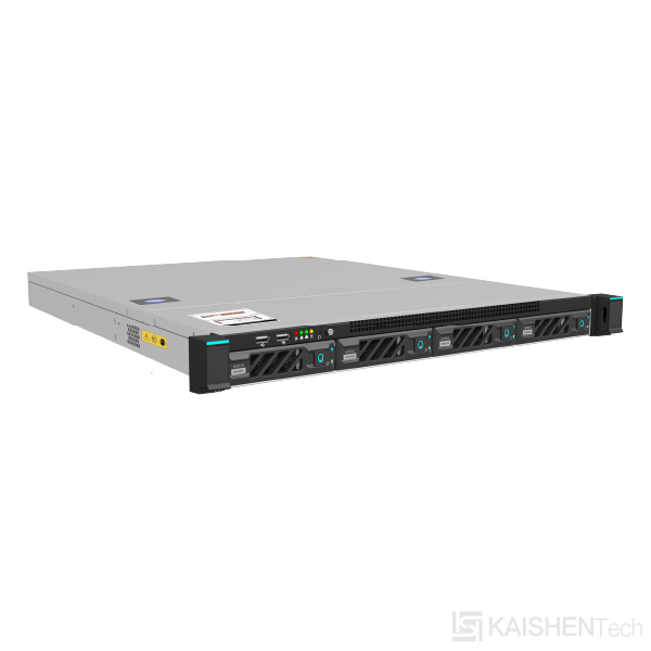 1U 4 Bays 650mm Rack Server Chassis